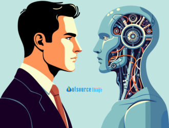 AI vs human image editing