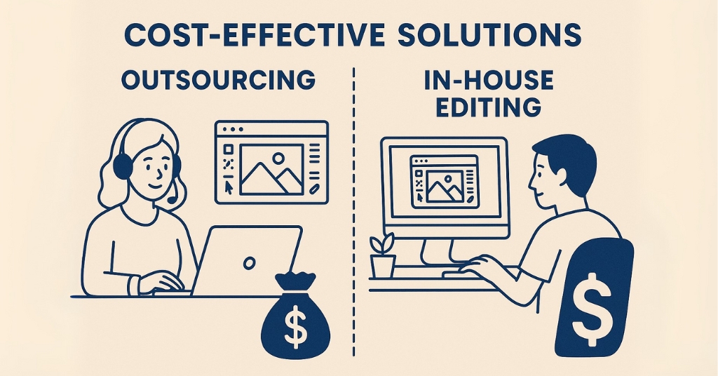 outsourcing image editing cost