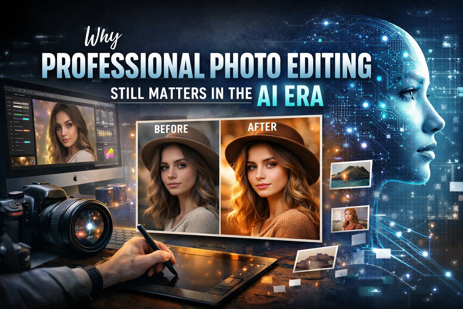 Why Professional Photo Editing Still Matters in the AI Era