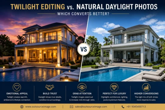 Twilight Vs natural daylight