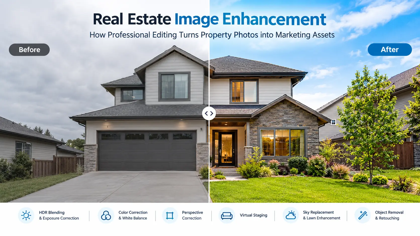 Real Estate Image Enhancement Services